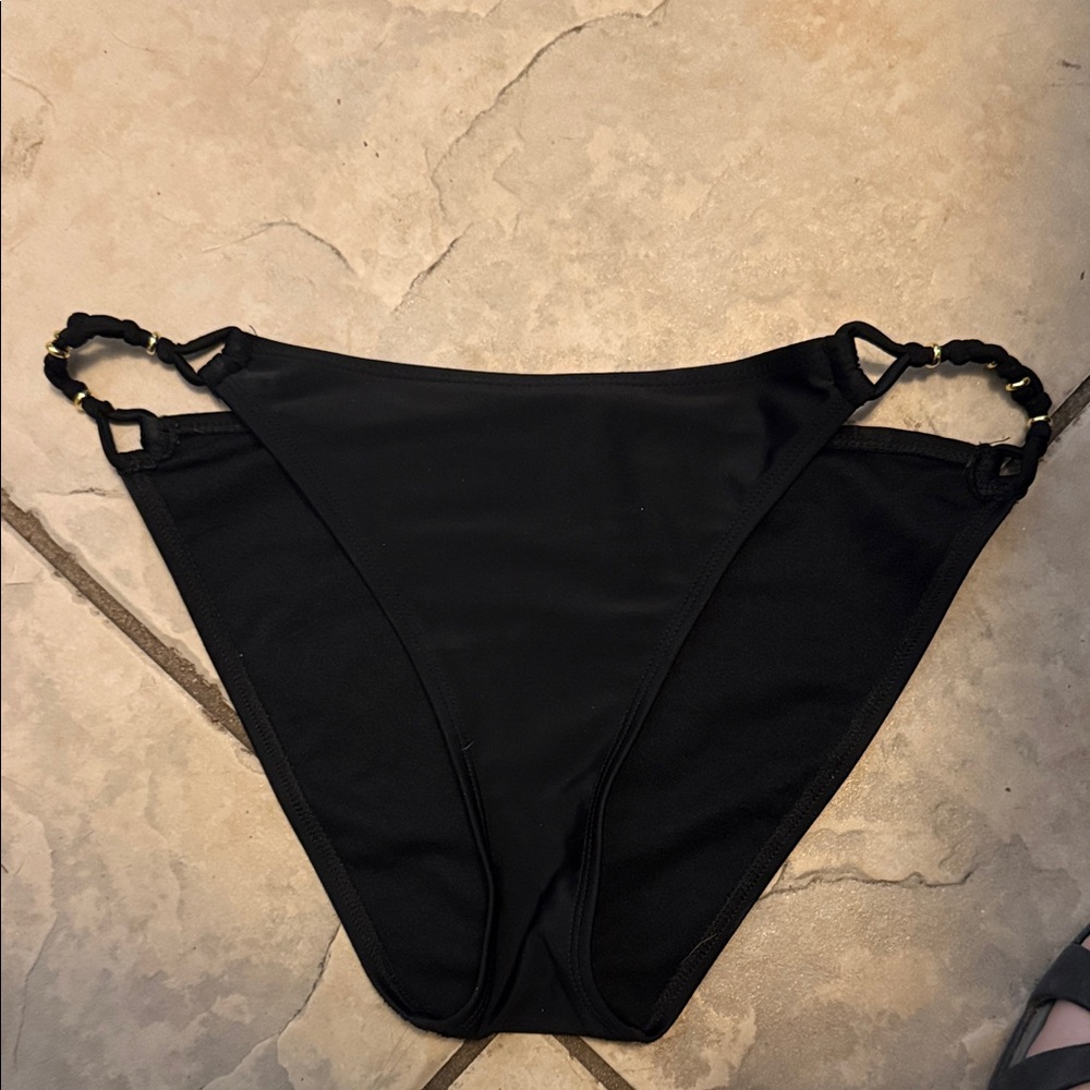 Shade & shore Black Women's Swim Bottom small